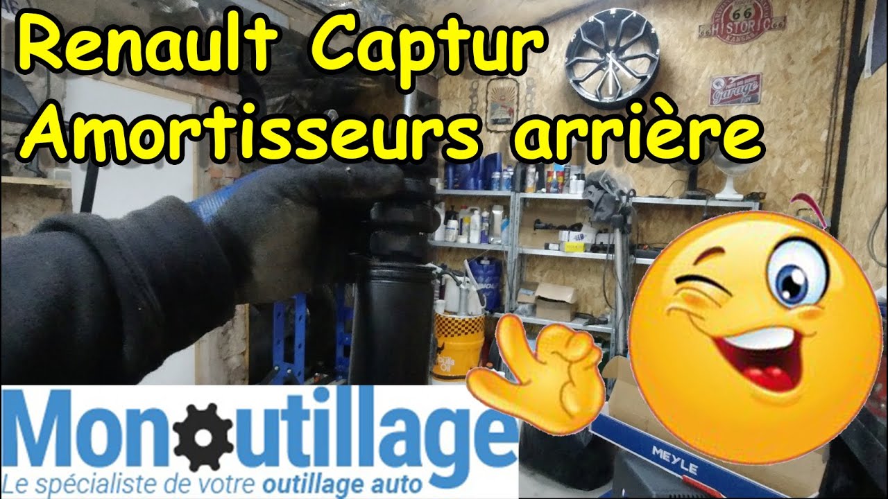 [COMMENT REMPLACER LES AMORTISSEURS ARRIÈRE RENAULT CAPTUR]