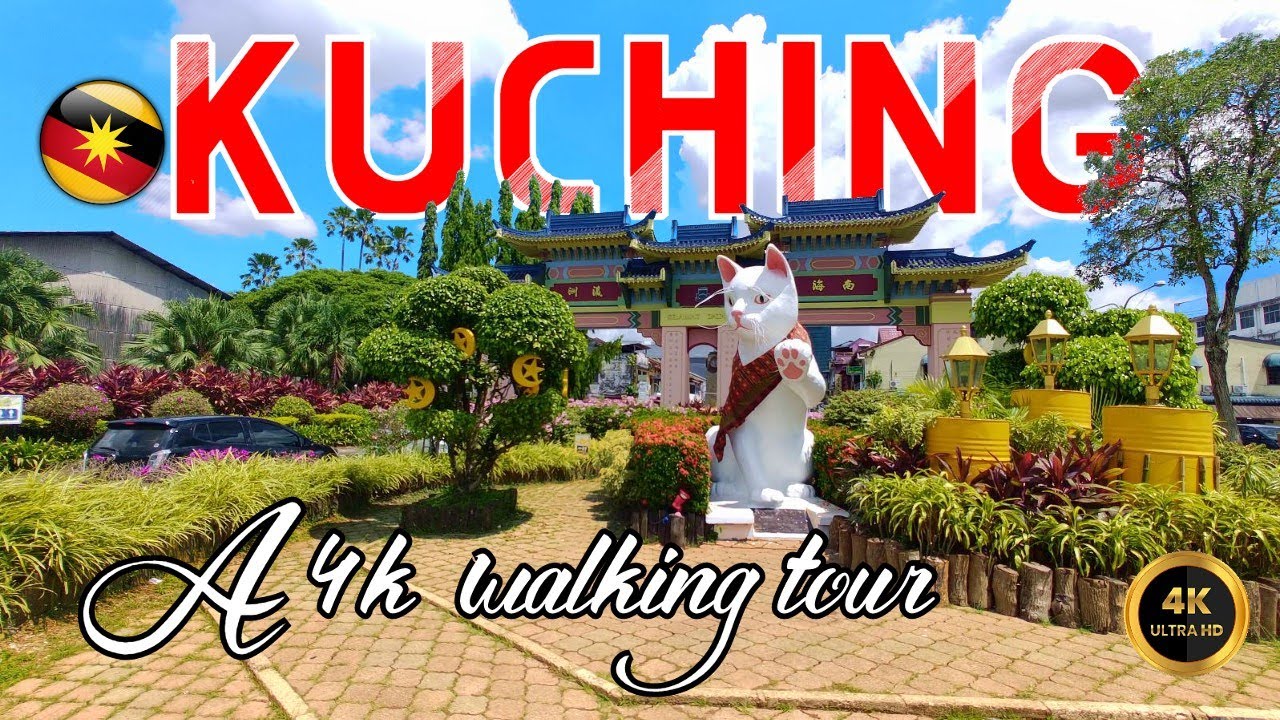 Exploring the Enchanting Beauty of Kuching, Sarawak | Jalan Padungan, Astana, and Riverside Delights