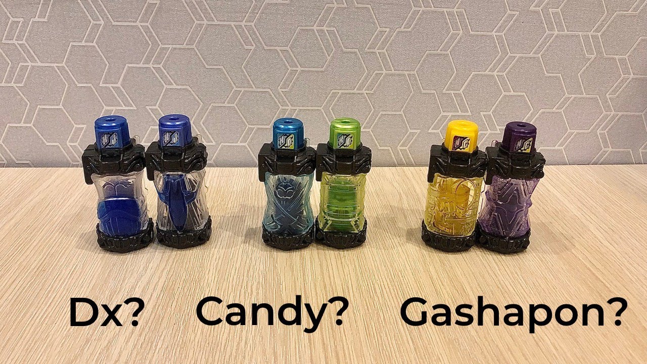 Phân biệt Bottle Dx, Candy và Gashapon dòng Kamen Rider Build! Hướng dẫn cùng Bayka #56