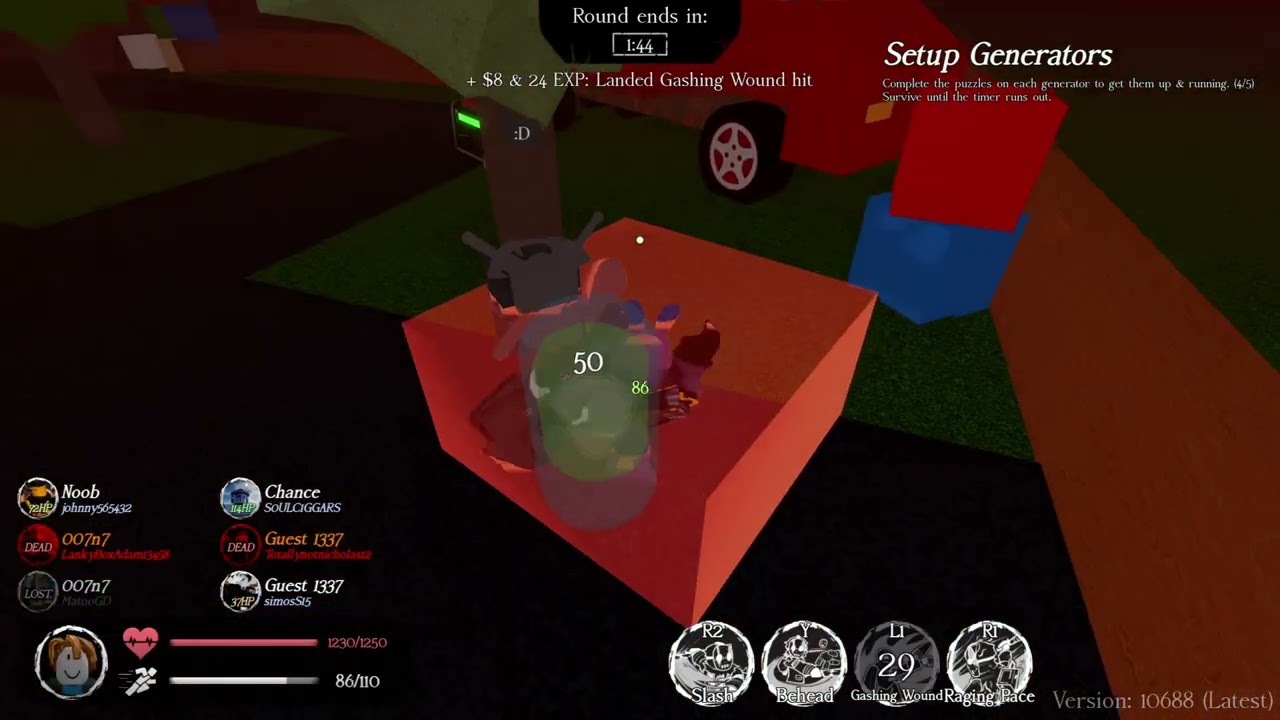 Slasher server wipe