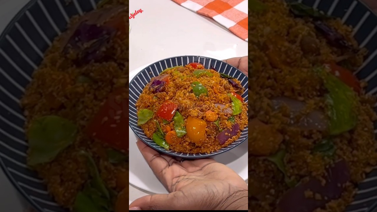 This Is A Must Try Ghanaian Delicacy You Must Try Gari Foto #garifortor #ghana #cooking #food