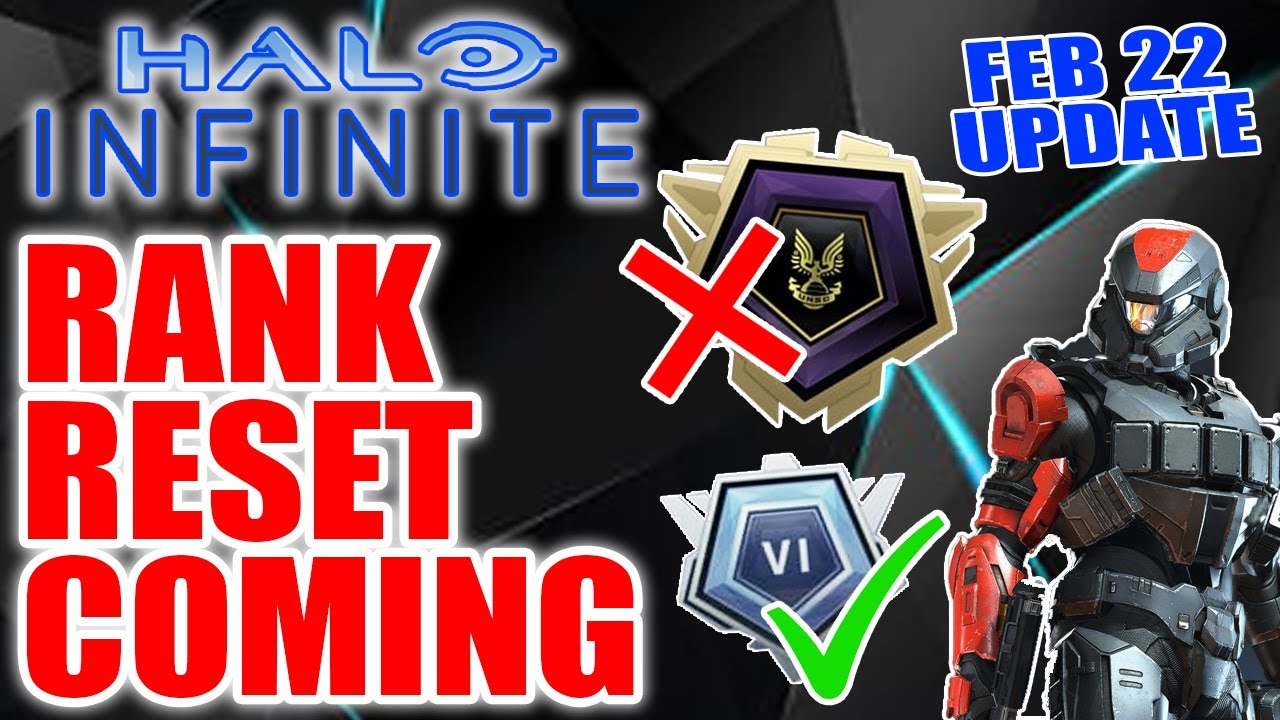 FULL RANK RESET + FIXES COMING TO HALO INFINITE RANKED THIS WEEK (343 BLOG UPDATE)
