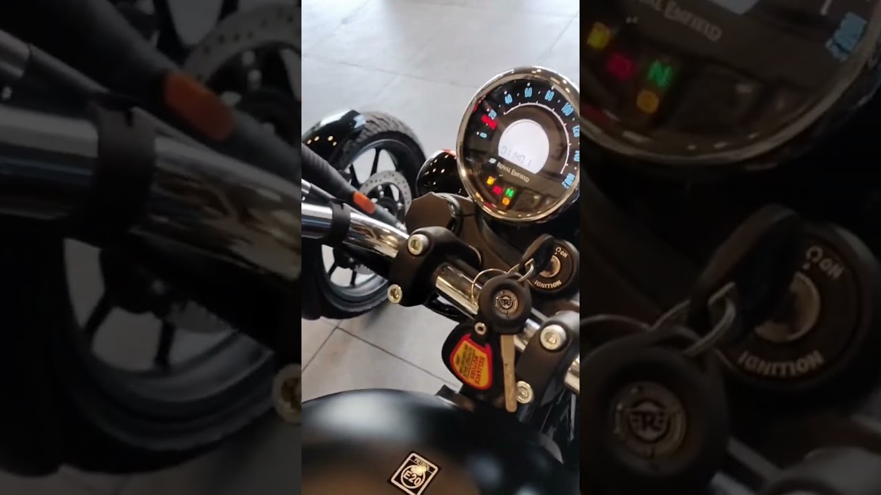 New 2023 Royal Enfield meteor 350 digital metre without kick start #royalenfield#jaishreeram
