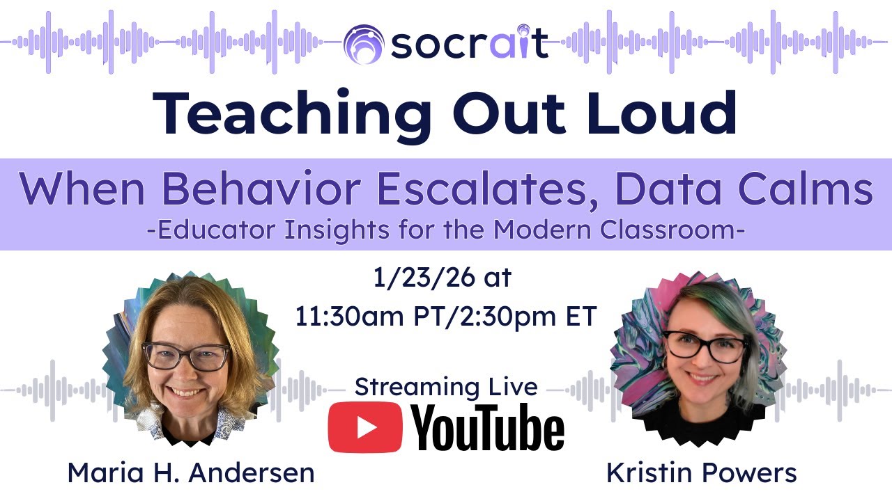 Teaching Out Loud: When Behavior Escalates, Data Calms