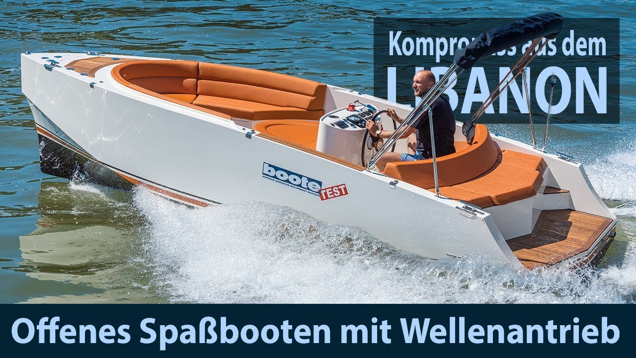 Zee 21 Exklusiv - Spaßboot mit Wellenantrieb aus dem Libanon