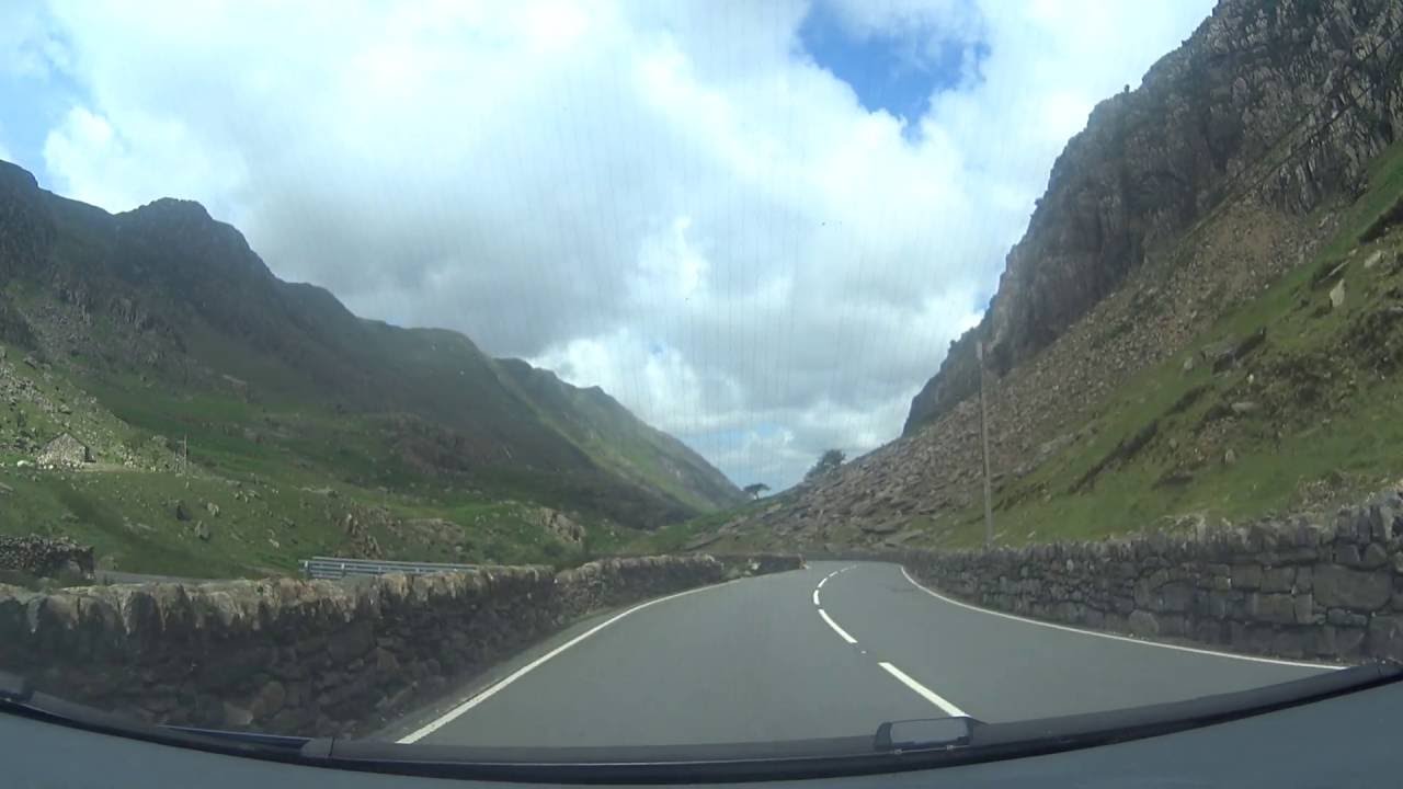 A Drive Through Llanberis Pass