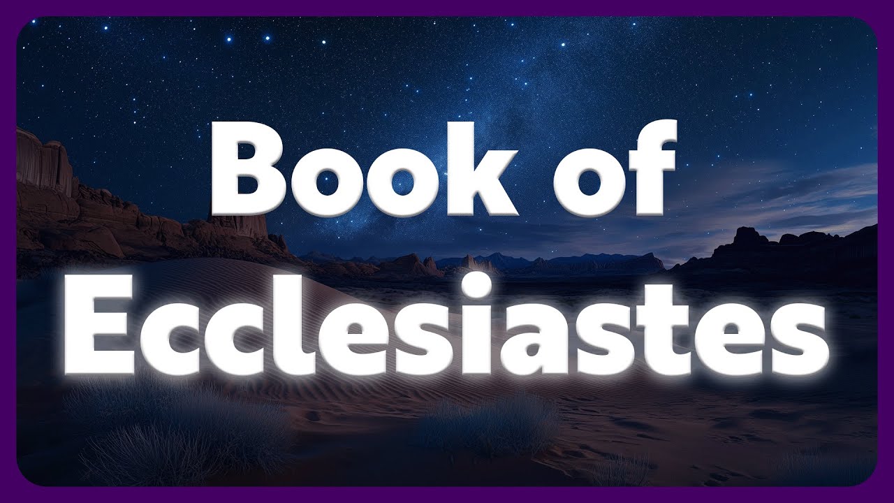 Listening to Ecclesiastes | Full Audio Bible & Wisdom from Scripture (NASB)