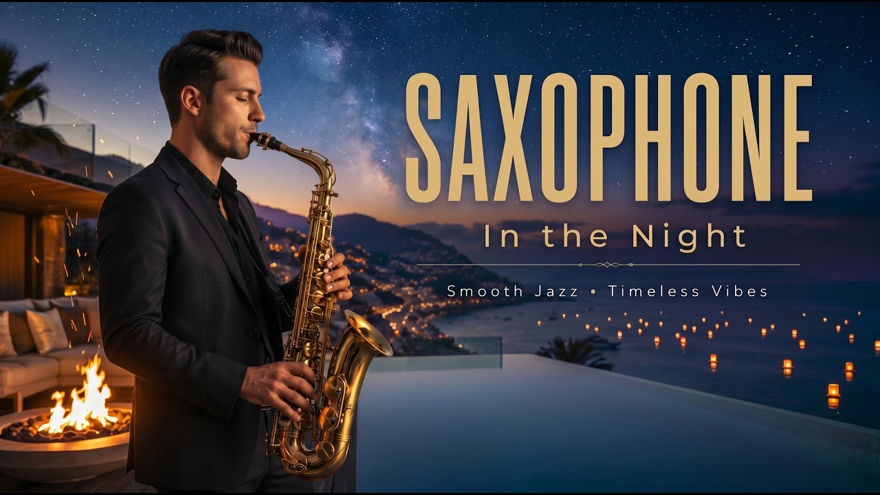 🎷 Midnight Saxophone Dreams | Smooth Jazz for Relaxing Evenings & Cozy Nights