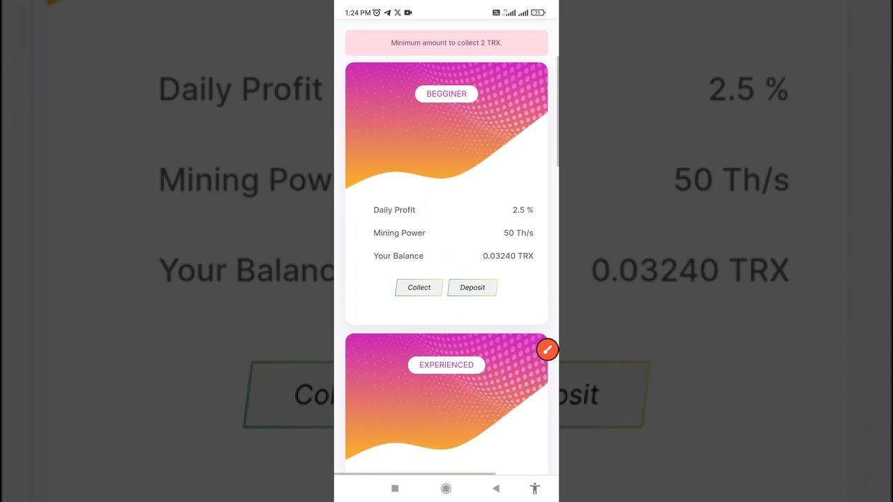 Trx Cloud Mining Site || Tron Mine website 2023