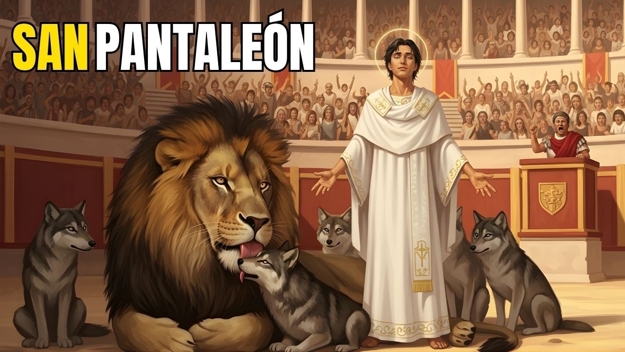 🩺 SAN PANTALEÓN: El Médico que al Morir Brotó LECHE en vez de SANGRE 💫✝️