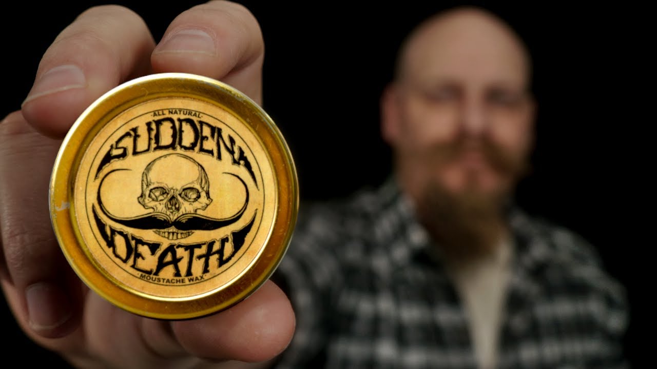 Sudden Death Mustache wax: You Have to Try this Mustache Wax!!!