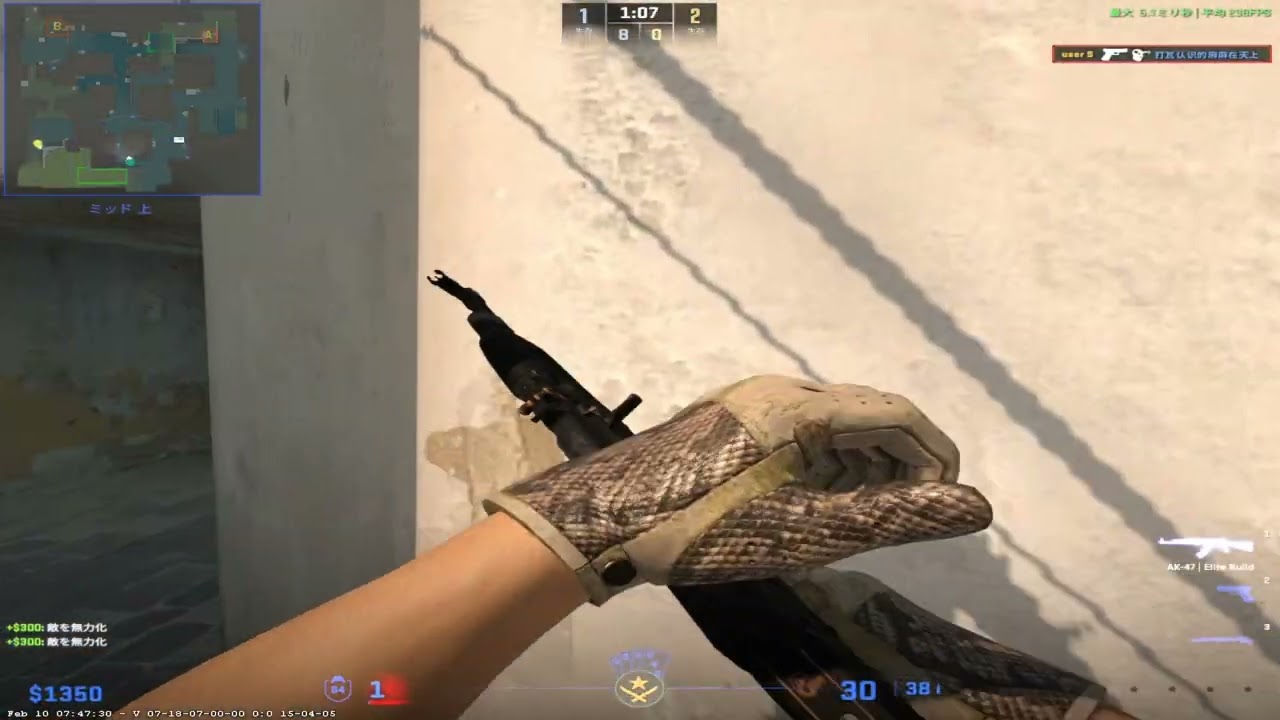 【Counter-Strike 2】タップ練習しすぎてリコイルが無くなった件