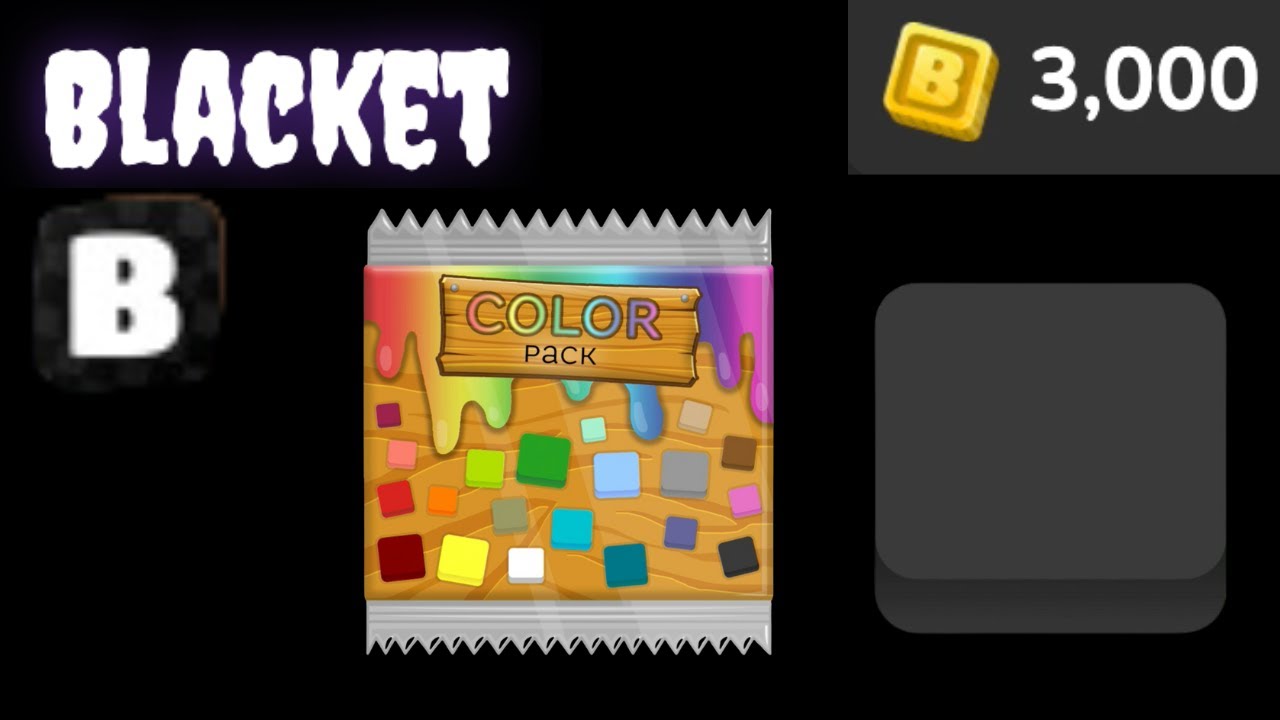 3,000 TOKEN BLACKET OPENING OF THE COLOR PACK! [2 LEGENDARIES]