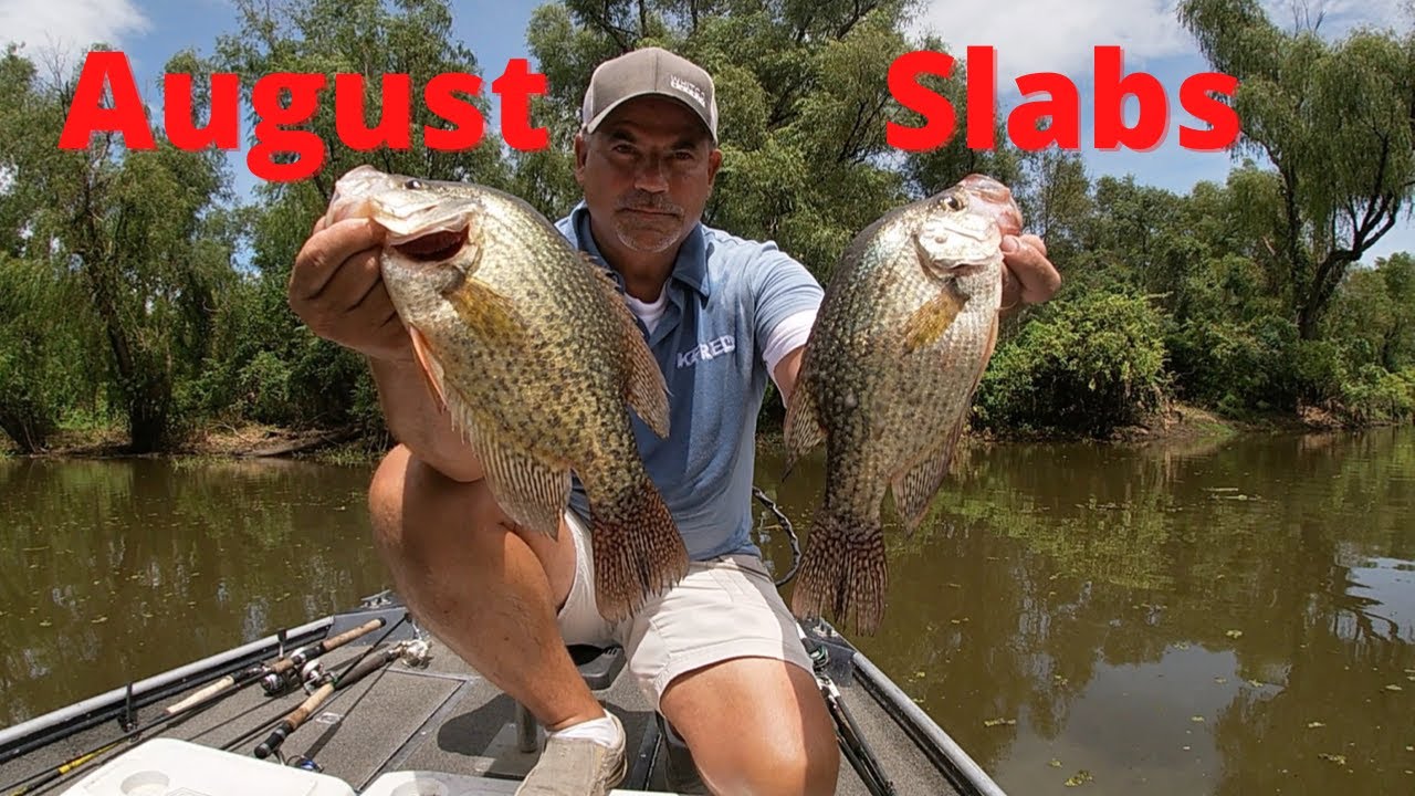 August Crappie Fishing In Louisiana(About the Hottest Summer Bite I Have Ever Seen)