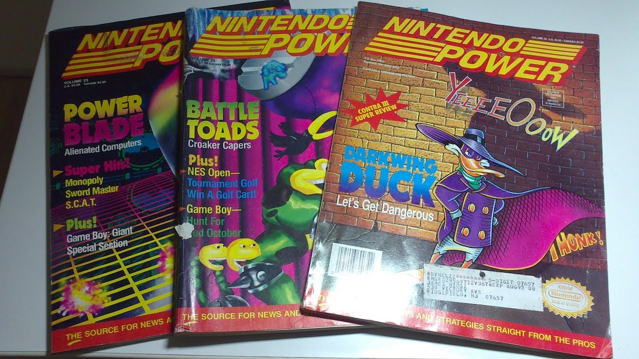 Смотрим игровые журналы Nintendo Power