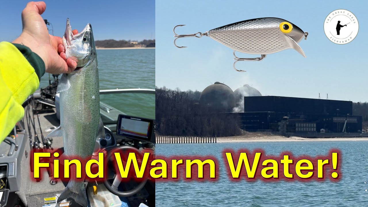 Catching St. Joseph Spring Coho in the Warm Water Discharge