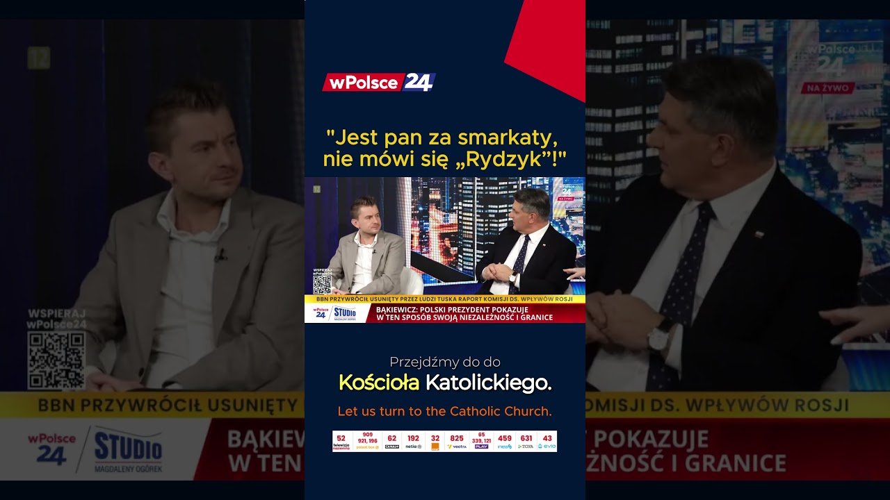 &bdquo;Jest pan za smarkaty, nie m&oacute;wi się &bdquo;Rydzyk&rdquo;, ja do pana też nie m&oacute;wię &bdquo;Lipski&rdquo;!&rdquo;