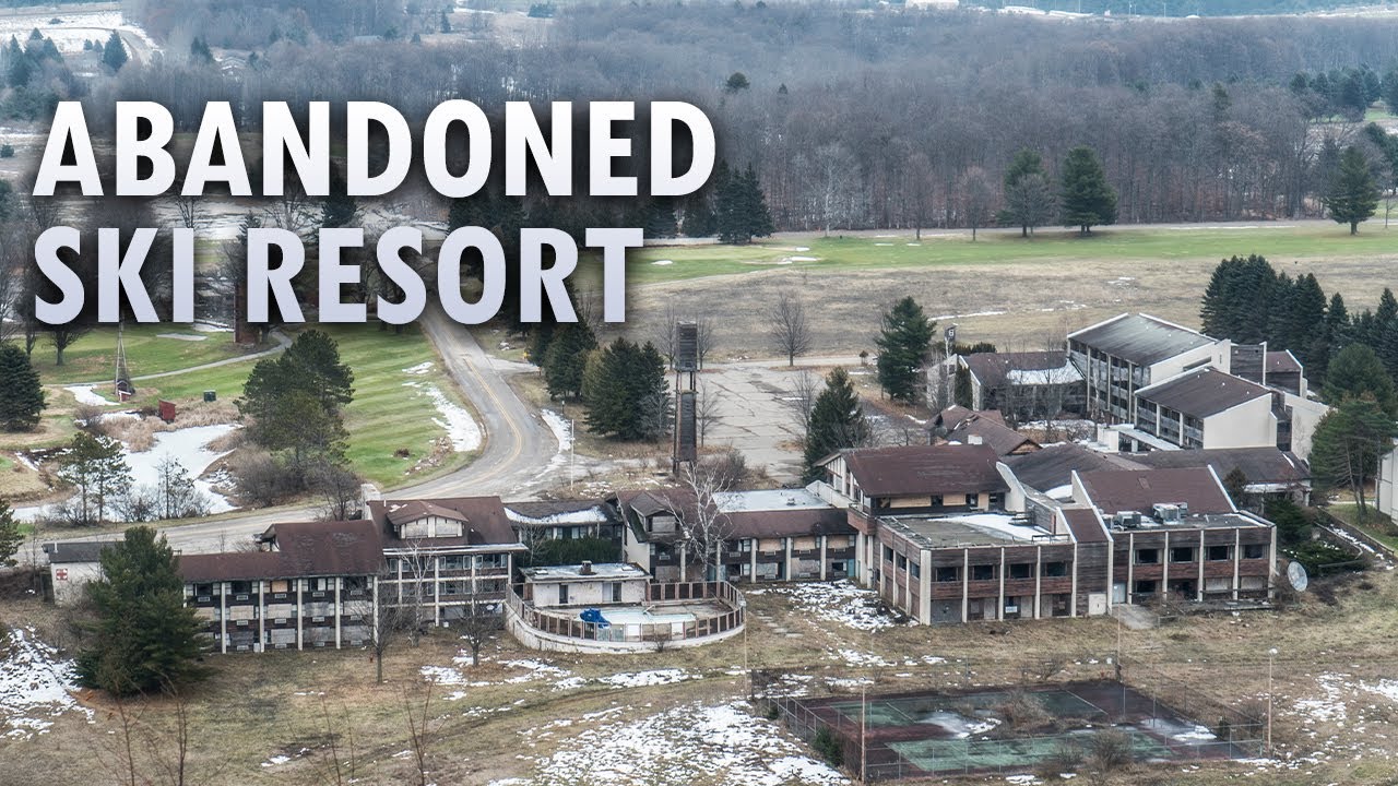 MASSIVE ABANDONED Sugarloaf Ski Resort, Cedar Michigan | Real Life The Shining