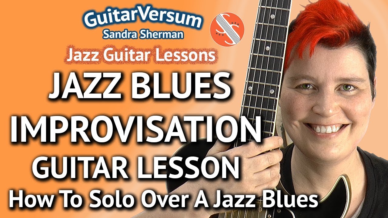 Bb Jazz Blues Guitar Solo Lesson