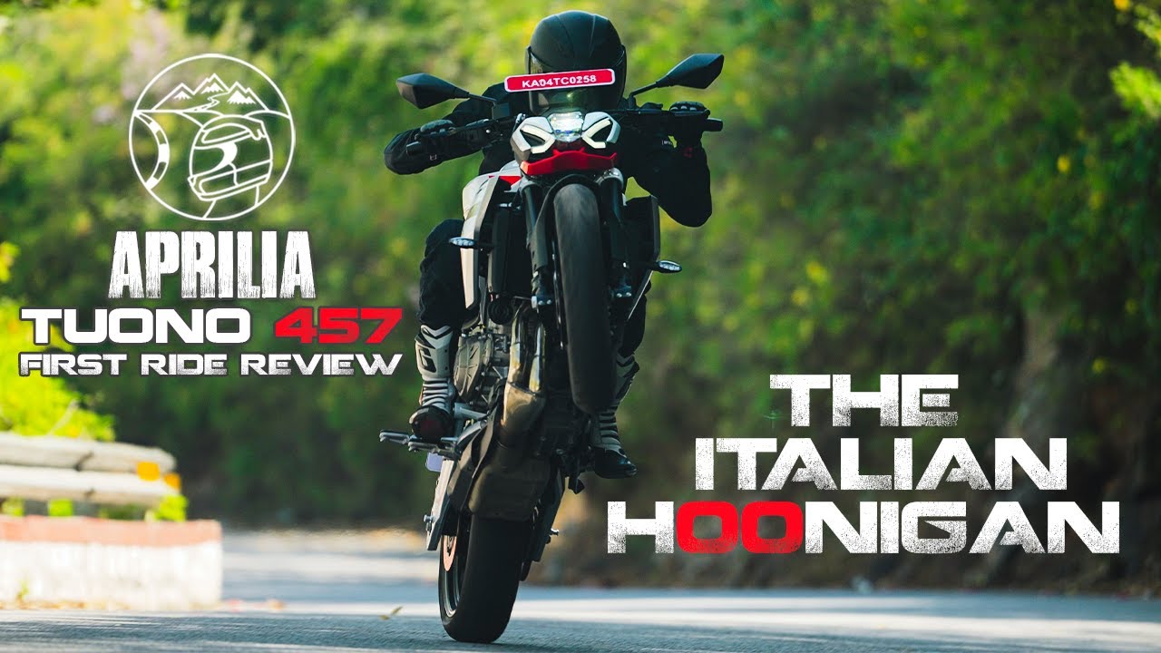 2025 Aprilia Tuono 457 First Ride Review | Italian Hoonigan! | Sagar Sheldekar Official