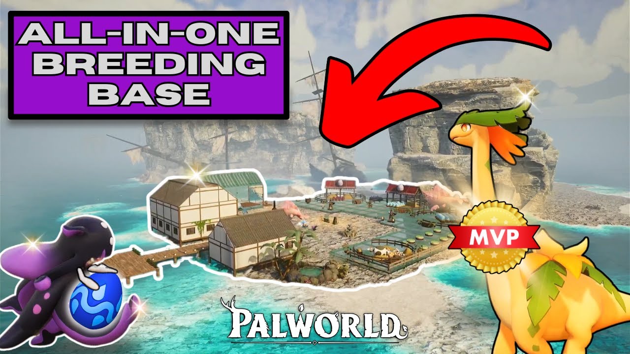 The Most OP All in One Breeding Base in Palworld