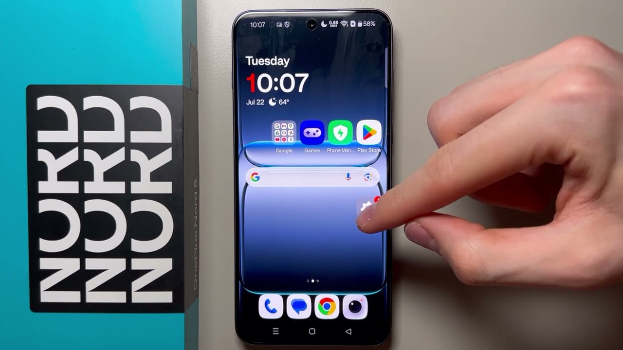 OnePlus Nord 5: How to Show Notifications & Quick Settings Together