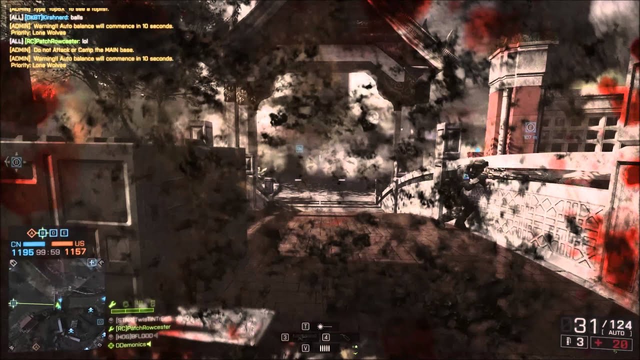 Close Call + CZ3A1 Kill - Lumphini Garden - Battlefield 4 (PC) 60FPS