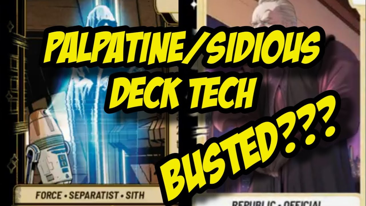 Chancellor Palpatine / Darth Sidious - Vigilance - Twilight of the Republic Deck Tech