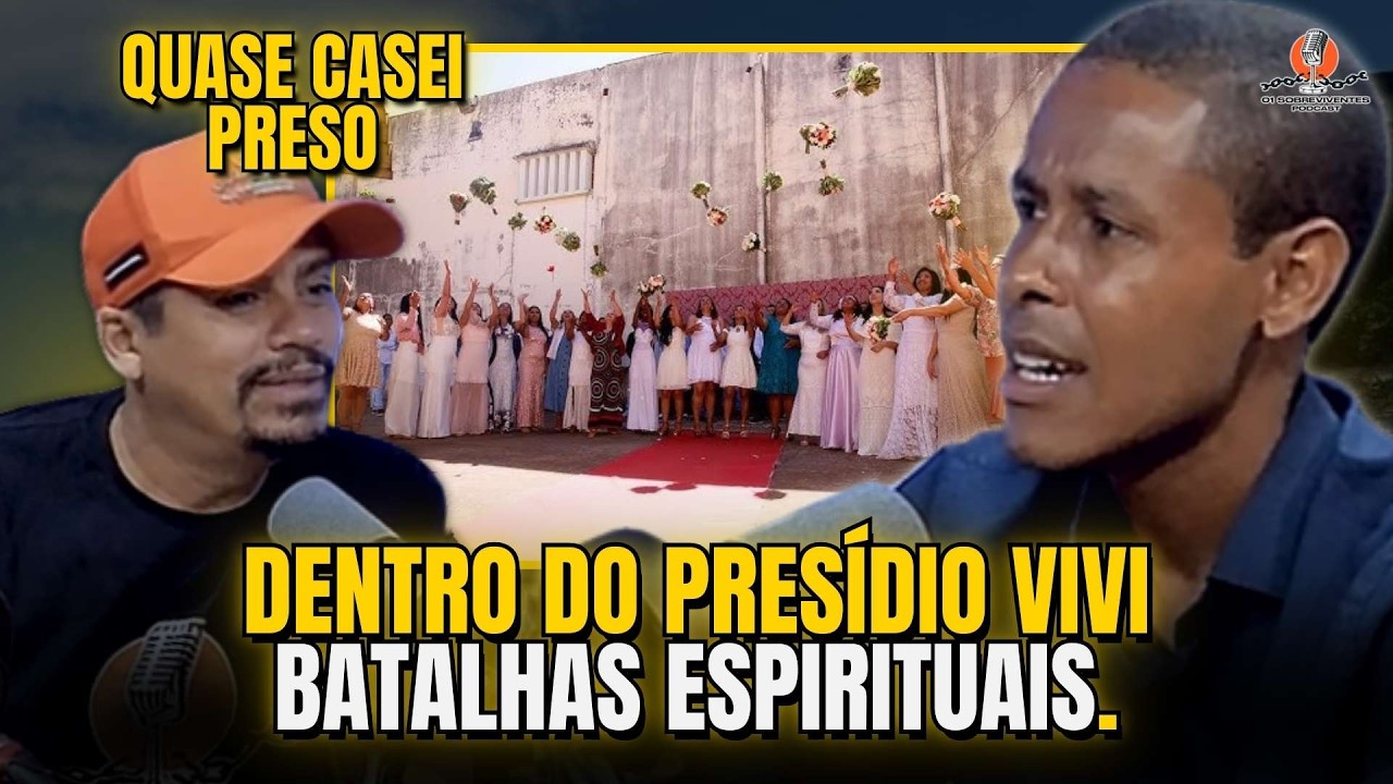 Tinha uma mulher me encarando na prisão até que... | 01 sobreviventes podcast