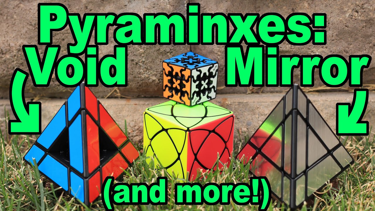 They made a VOID & MIRROR Pyraminx!?