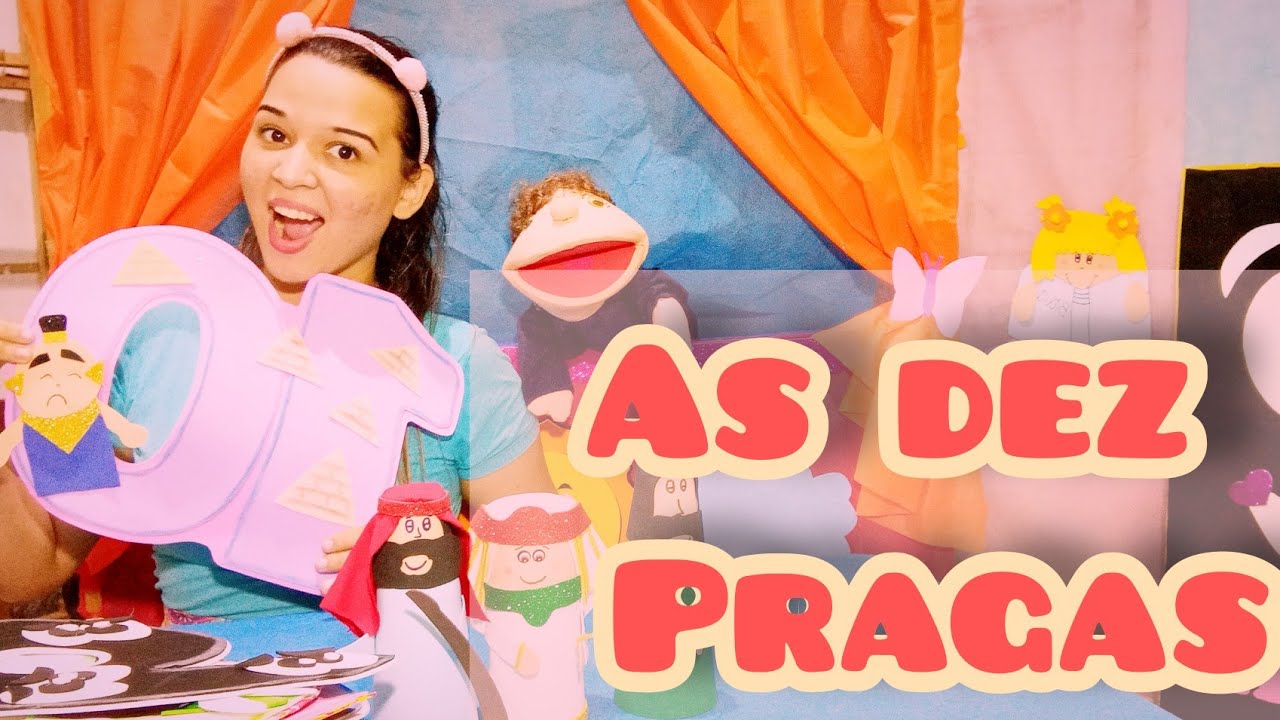 As dez pragas(história bíblica  infantil)