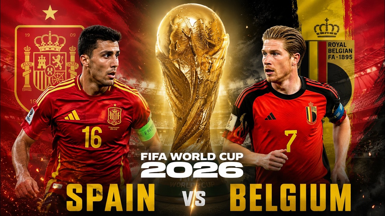 Spain Vs Belgium LIVE | FIFA World Cup 2026 LIVE | Spain Vs Belgium LIVESCORE | FIFA World Cup 2026
