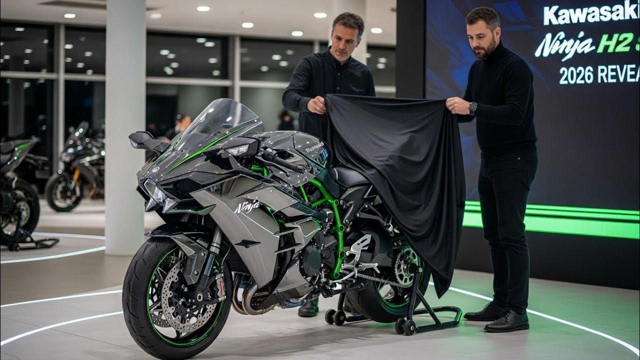 Kawasaki Ninja H2 SR 2026 года | Возвращение короля мотоциклов с наддувом