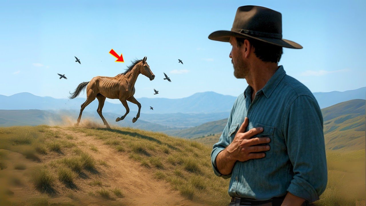 Er kaufte das traurigste Pferd bei der Auktion – was dann geschah, hätte niemand erwartet