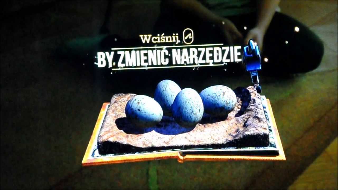 Wędr&oacute;wki z dinozaurami Wonderbook - gameplay