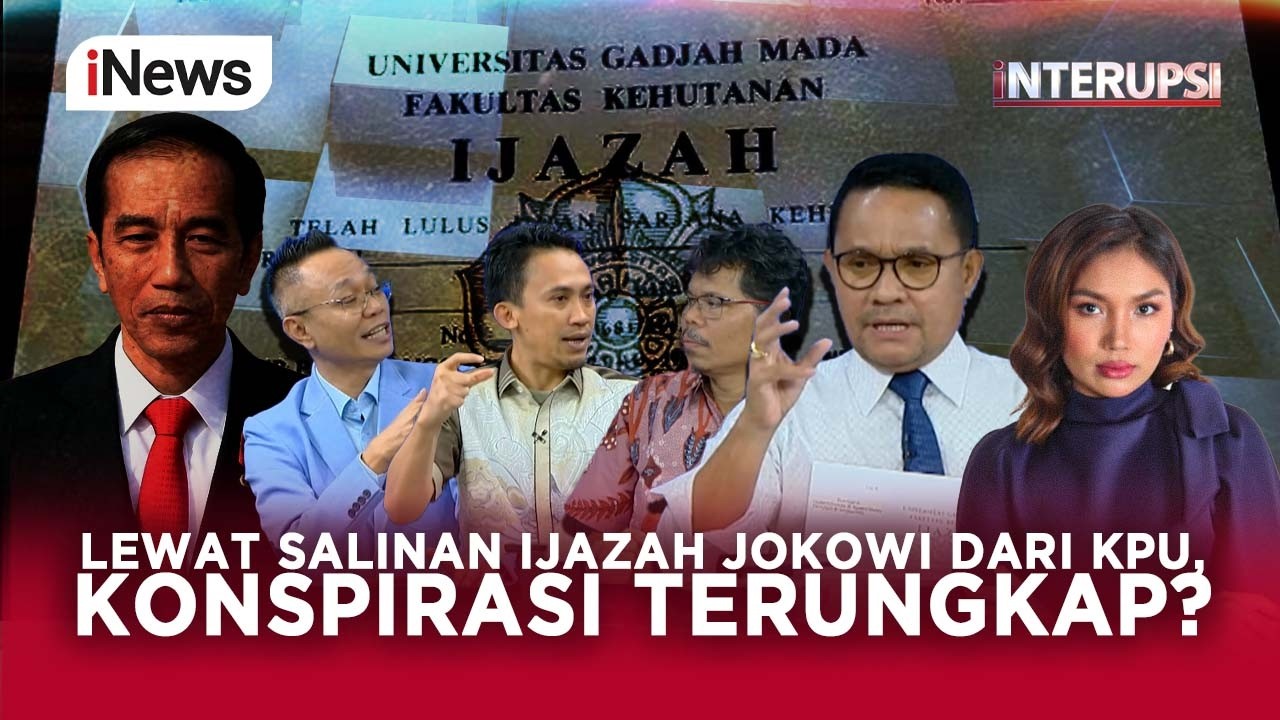 Adu Mulut! Konspirasi Besar di Kasus Ijazah Terungkap? ini Beber Pengacara Roy | Interupsi 12/2