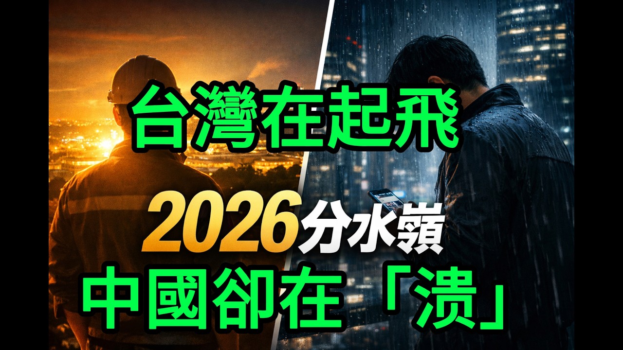 2026年，台灣在起飛！中國卻在慢慢「溃」