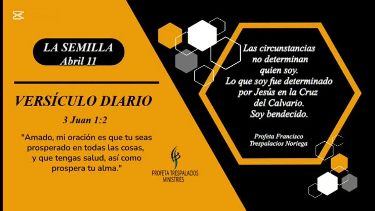 LA SEMILLA. 1575- Dios Piensa En Nosotros - 11-04-2025 Apostol Enrique Torra
