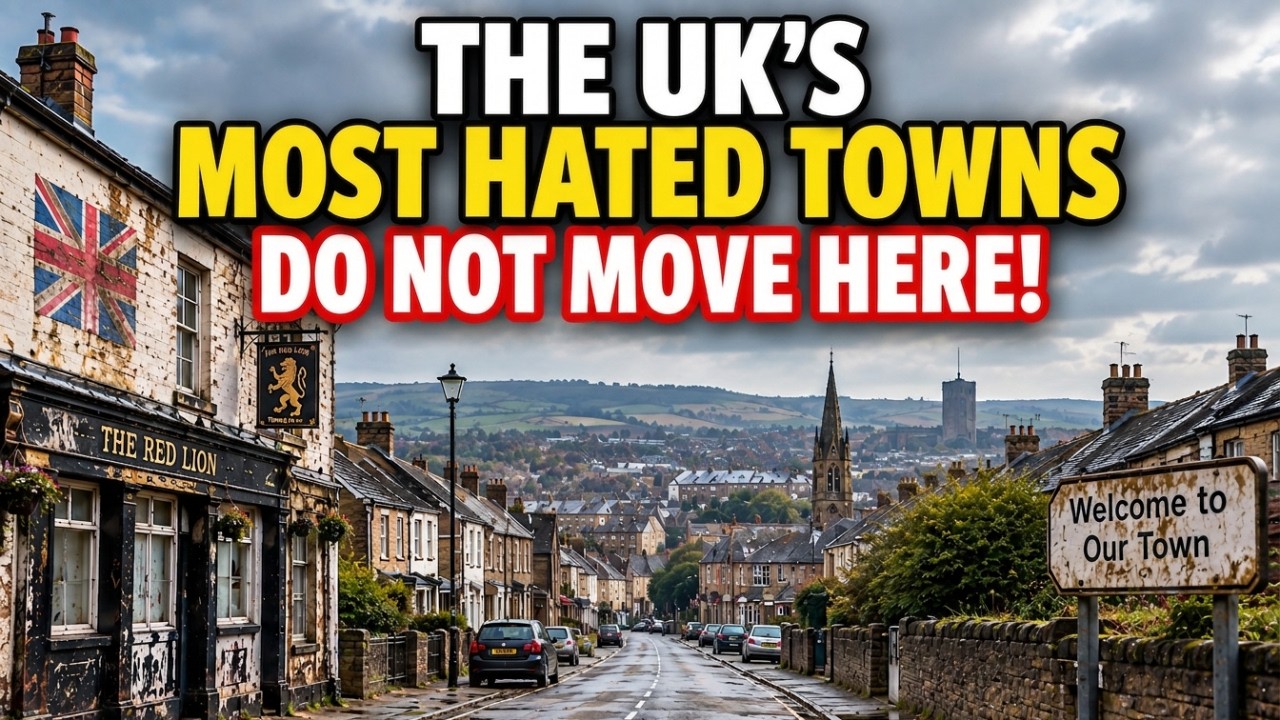 12 Most Hated UK Towns - #2 is Most Shocking