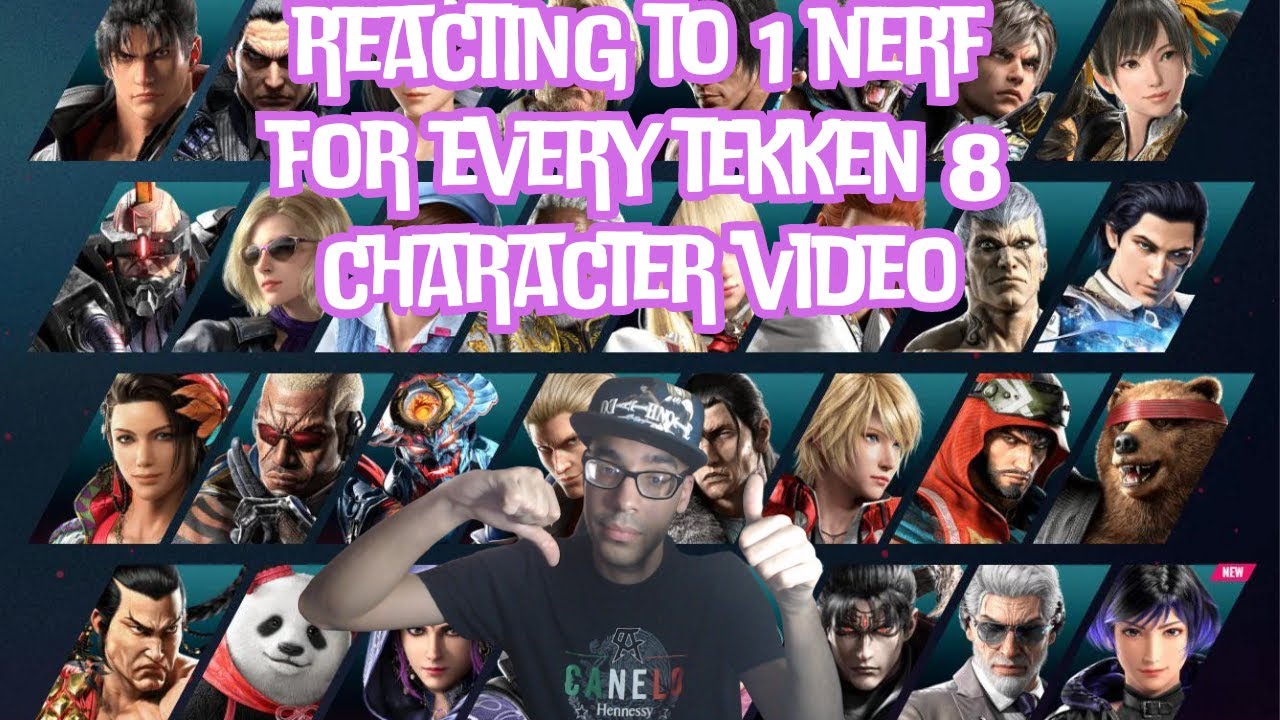 FightingGM Reacts To BoogardMG 1 Nerf I'd Give To Every Character In Tekken 8 Vid!