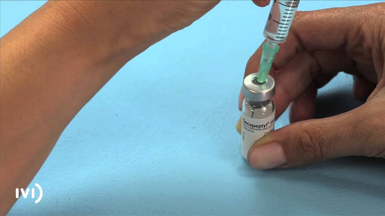 DECAPEPTYL, UE 2014: Autosomministrazione dei farmaci - IVI