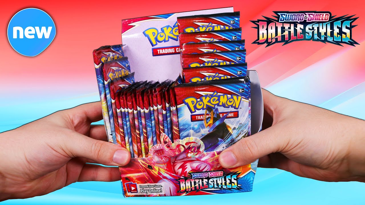 Opening a Pokemon Battle Styles Booster Box! **NEW**