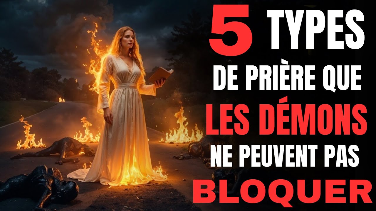 5 Types De prière Que Les Démons Ne Peuvent pas bloquer(ils vont brûler)