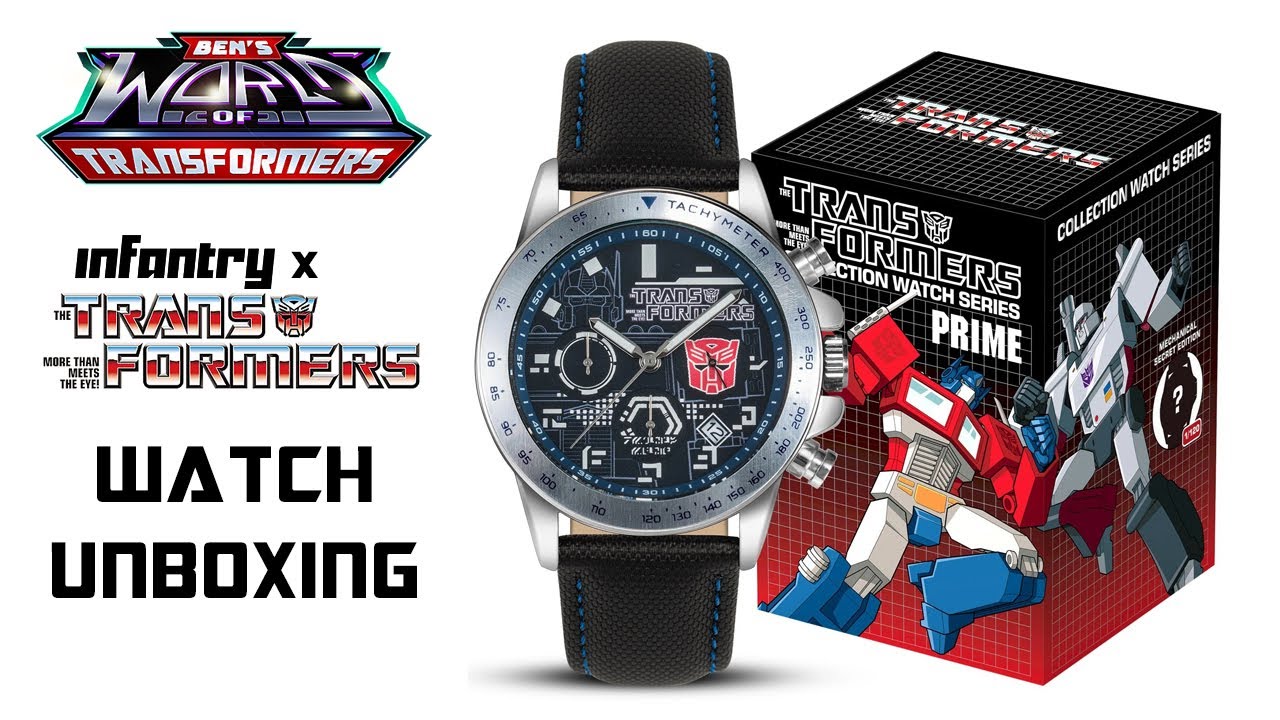 INFANTRY X Transformers (Prime) INP-TF-03 Watch Unboxing