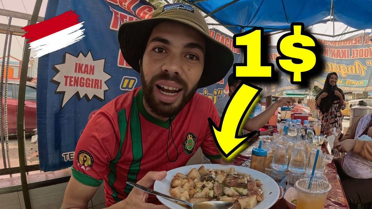 اكل شوارع أندونيسيا 🇮🇩 ارخص فالعالم 🤩Indonesia Street Food