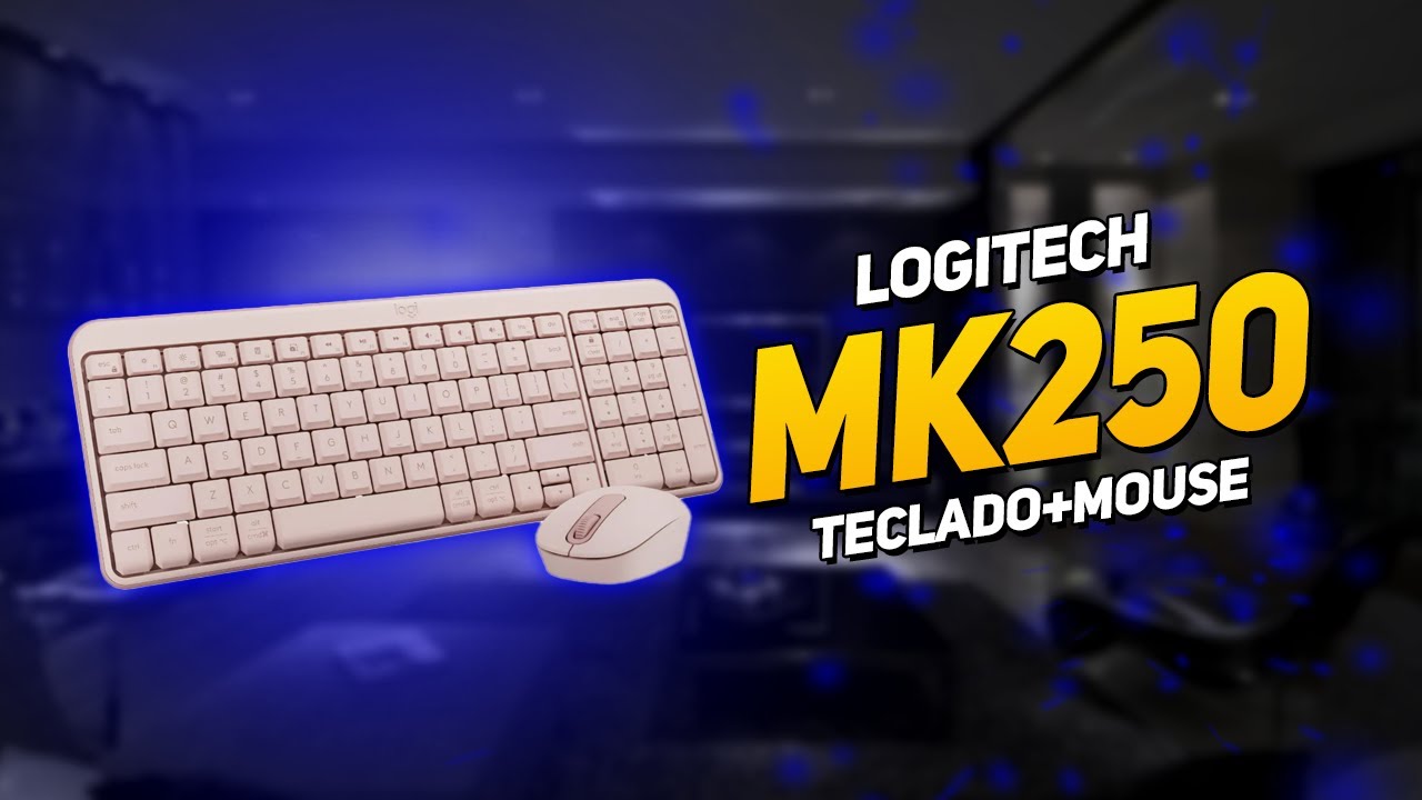 TECLADO E MOOUSE LOGITECH MK250