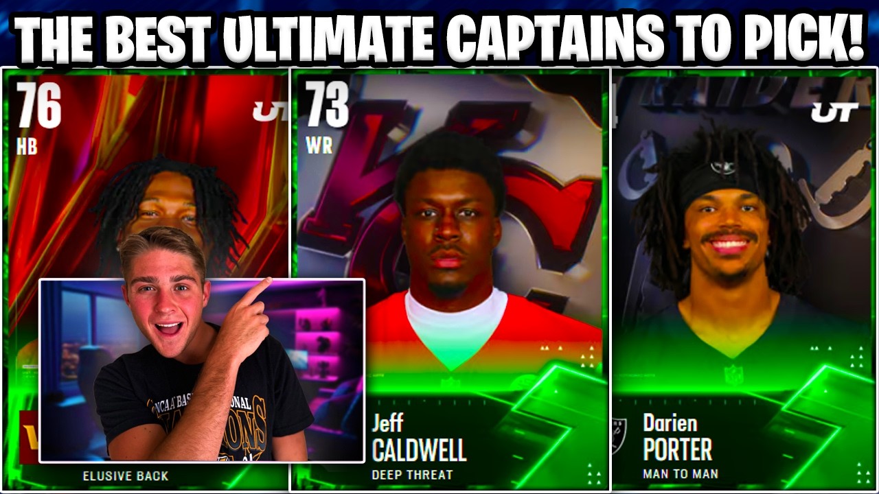 The BEST Ultimate Captain Players YOU NEED to Pick in Madden 27!