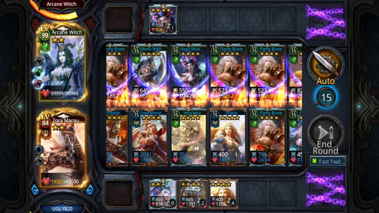 Deck Heroes: Guild Map 1-3 Over 900K Damage Map Clear