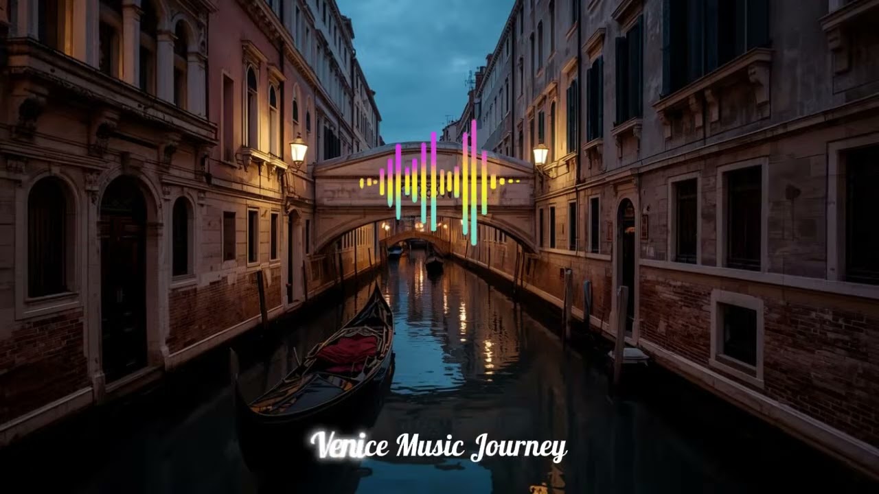Live Venice Meditation 🌊 Calm River & Canal Music for Deep Relax & Peace ✨