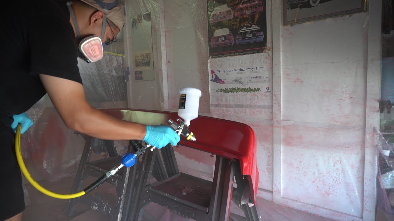 How to Paint Your Car Bumper DIY (HVLP)